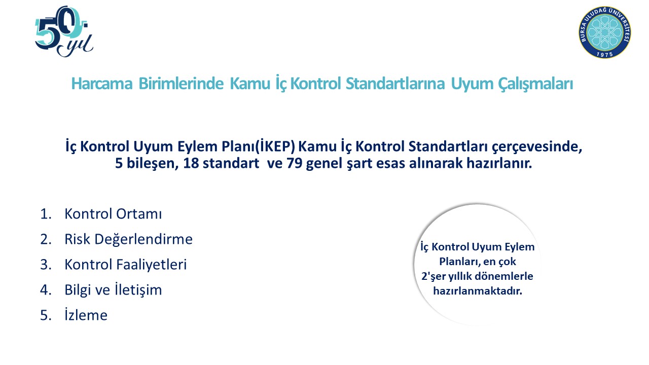 İç Kontrol Standartlarına Uyum Eylem Planı Toplantısı Yapıldı